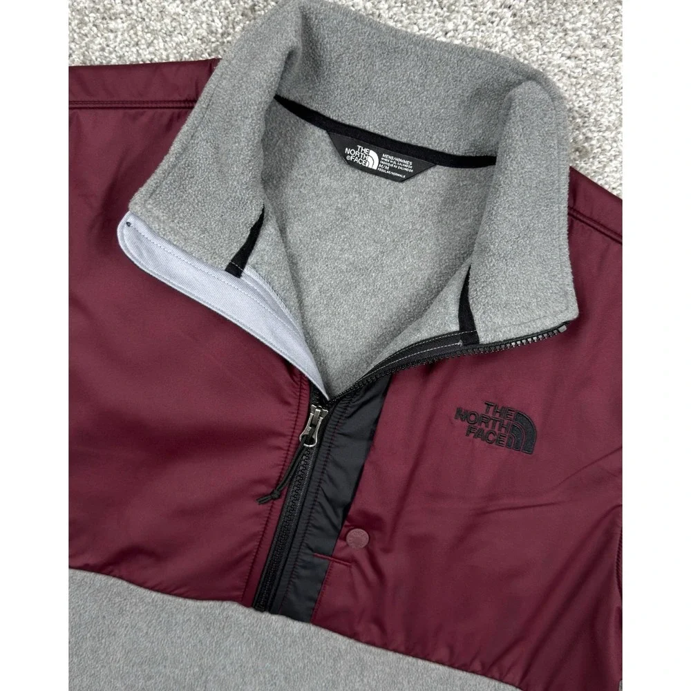 The North Face Men's M Fleece Pullover Denali Style Snap 1/4 Zip NF0A3KEX